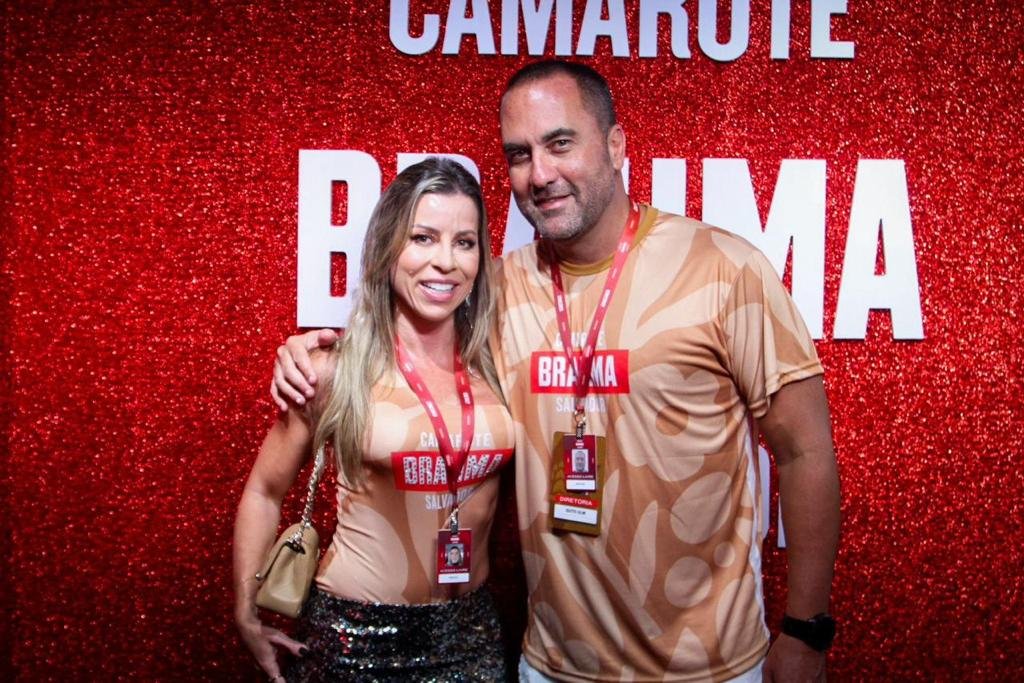 PresenÃ§a de personalidades no Camarote Brahma